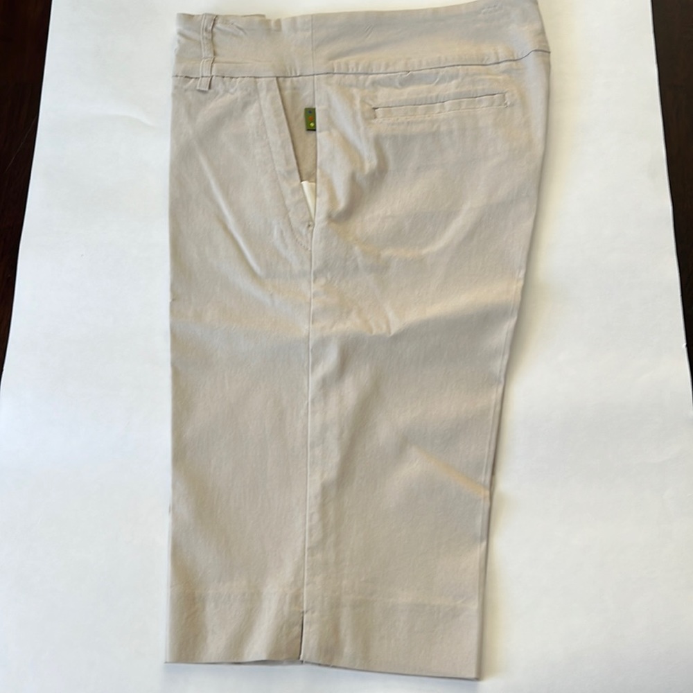 Swing GOLF control women’s golf shorts SZ 14 tan